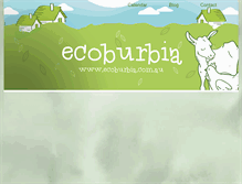 Tablet Screenshot of ecoburbia.com.au